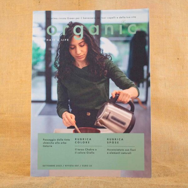 Rivista organic hair & life di Michela Romano