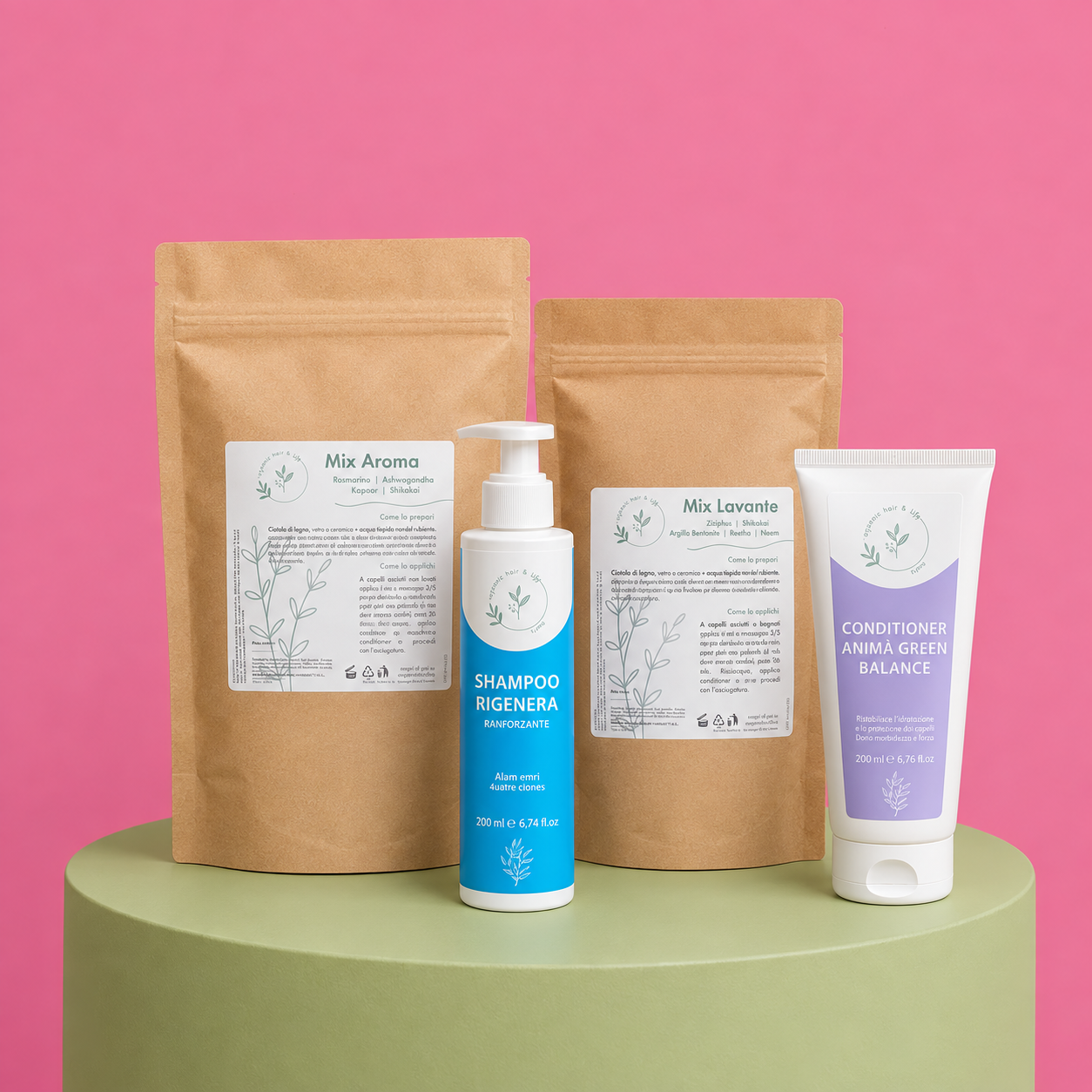 capelli ricci kit