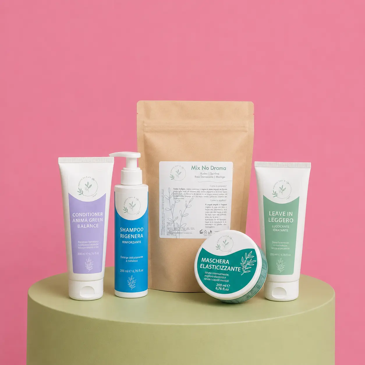 capelli ricci kit no drama