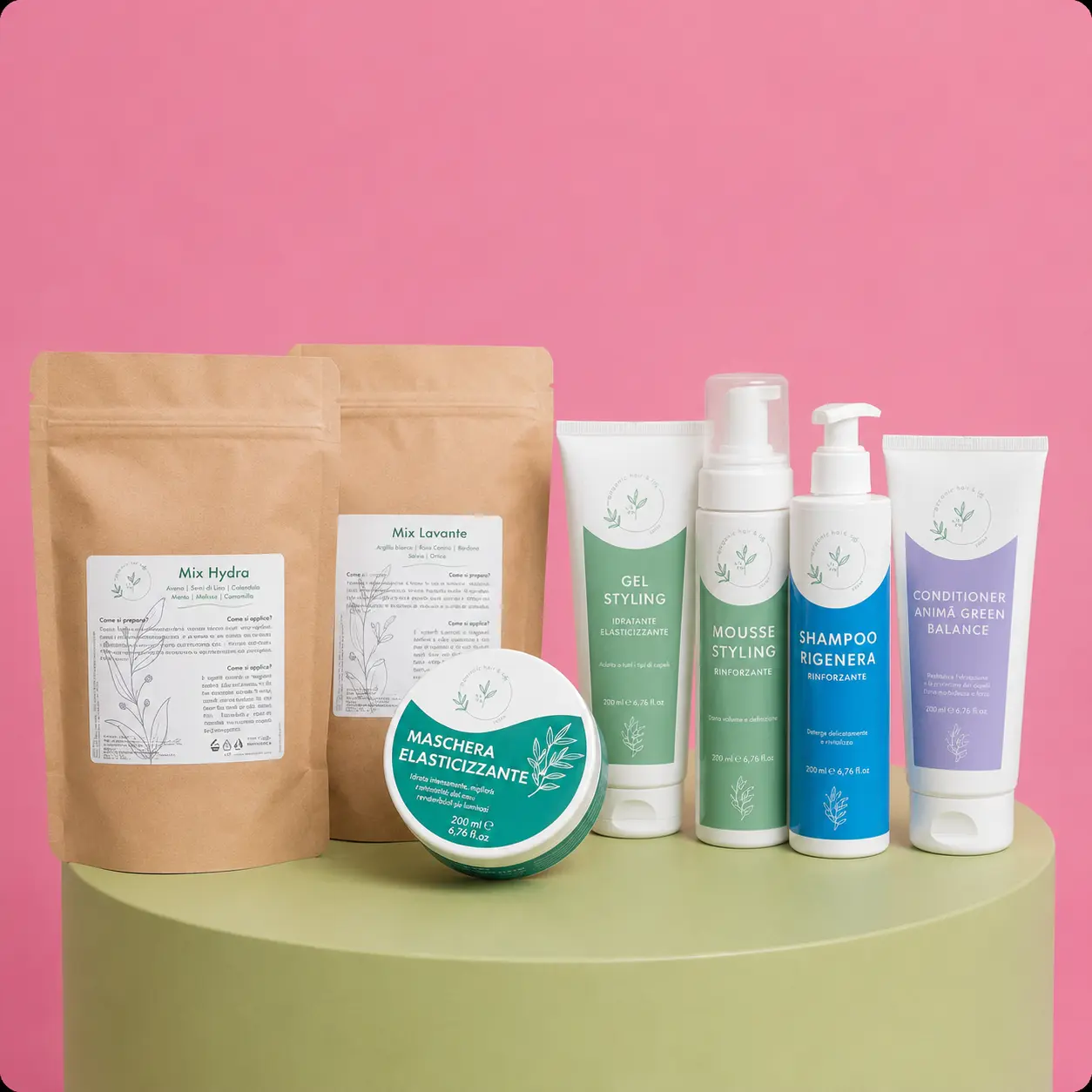 kit volume per capelli ricci