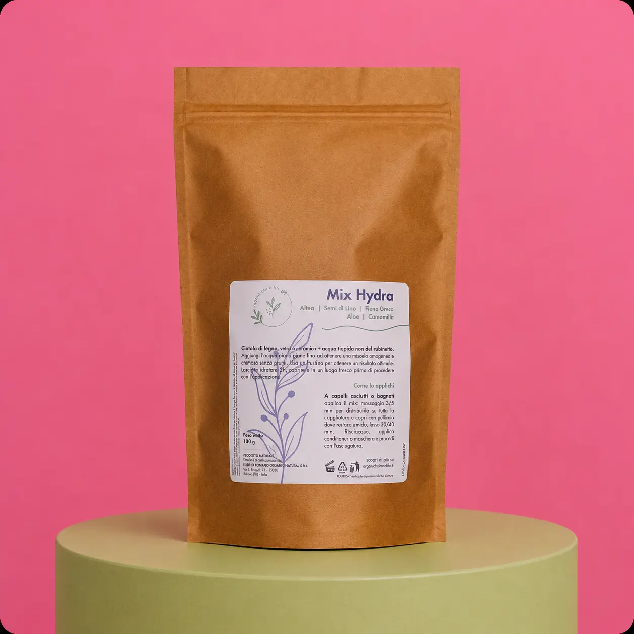 capelli ricci mix idratante