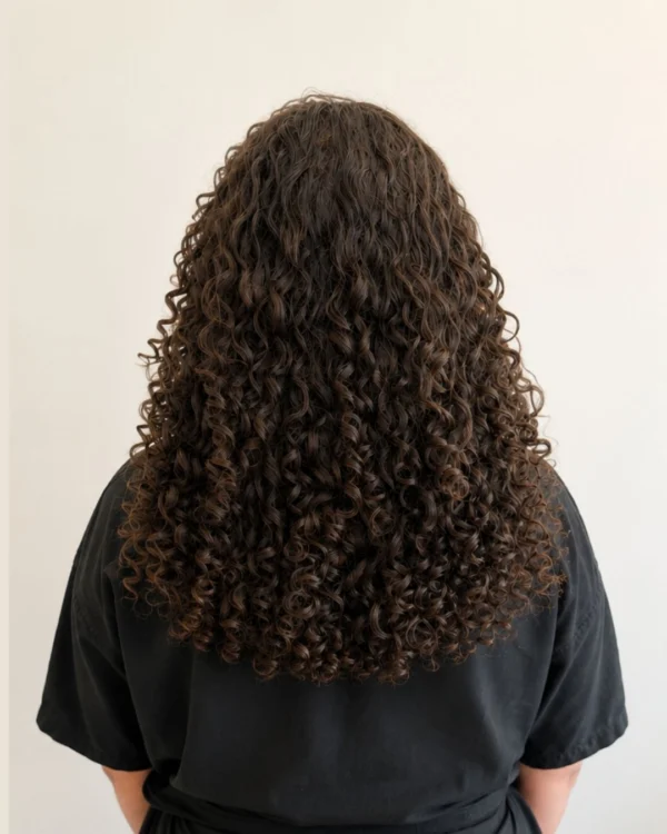 capelli ricci donna