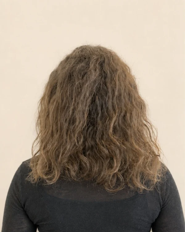 capelli ricci prima