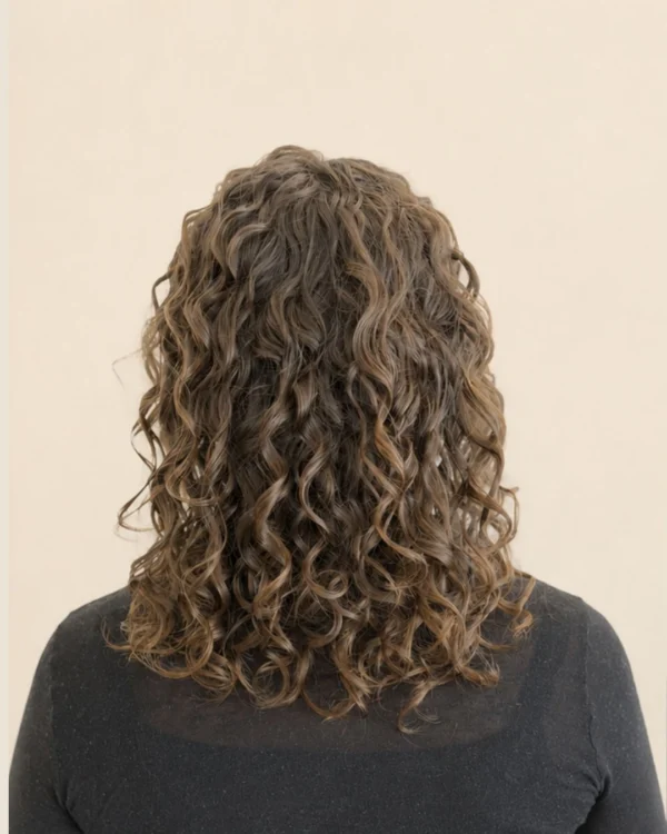 capelli ricci dopo